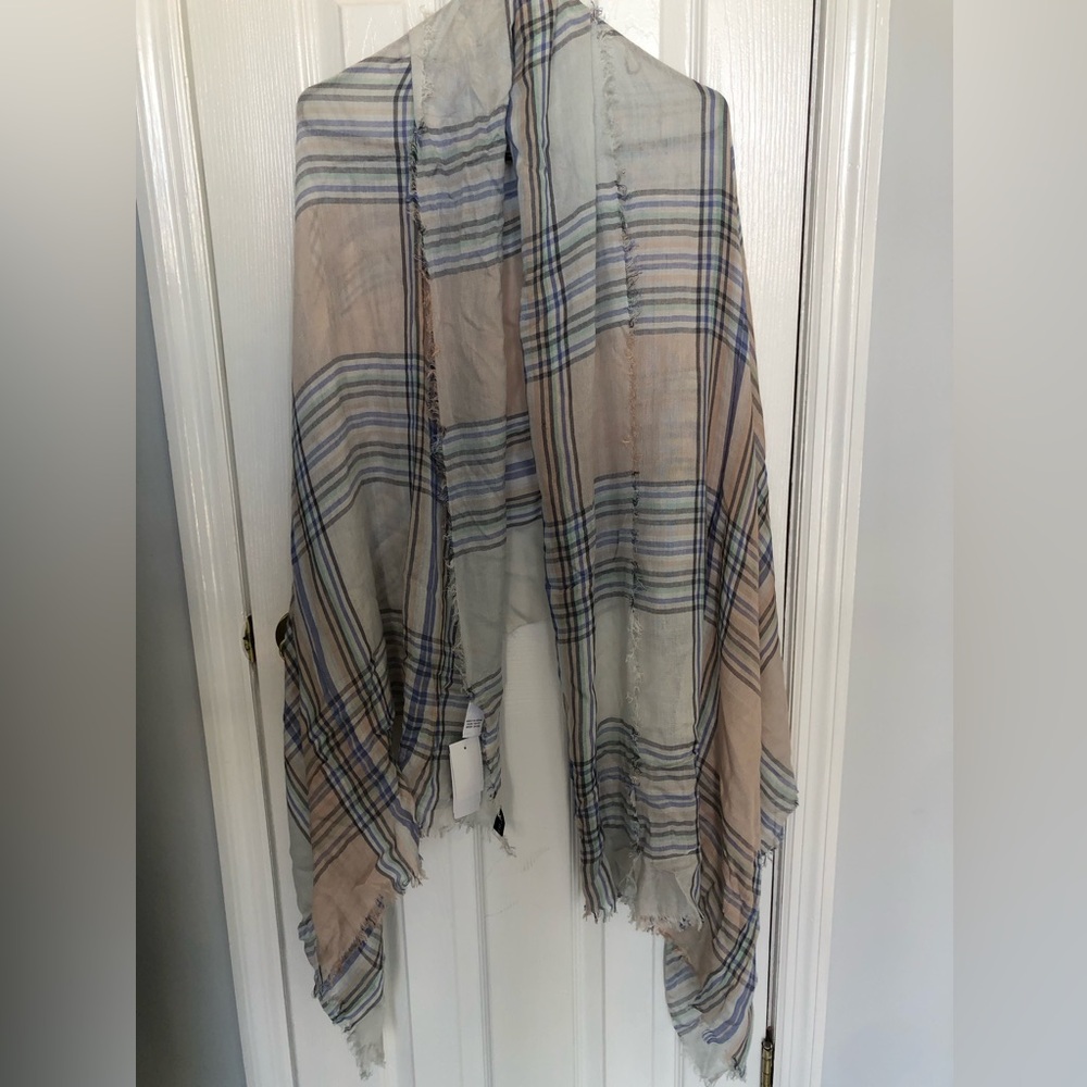 Plaid Multicolor Scarf/Wrap